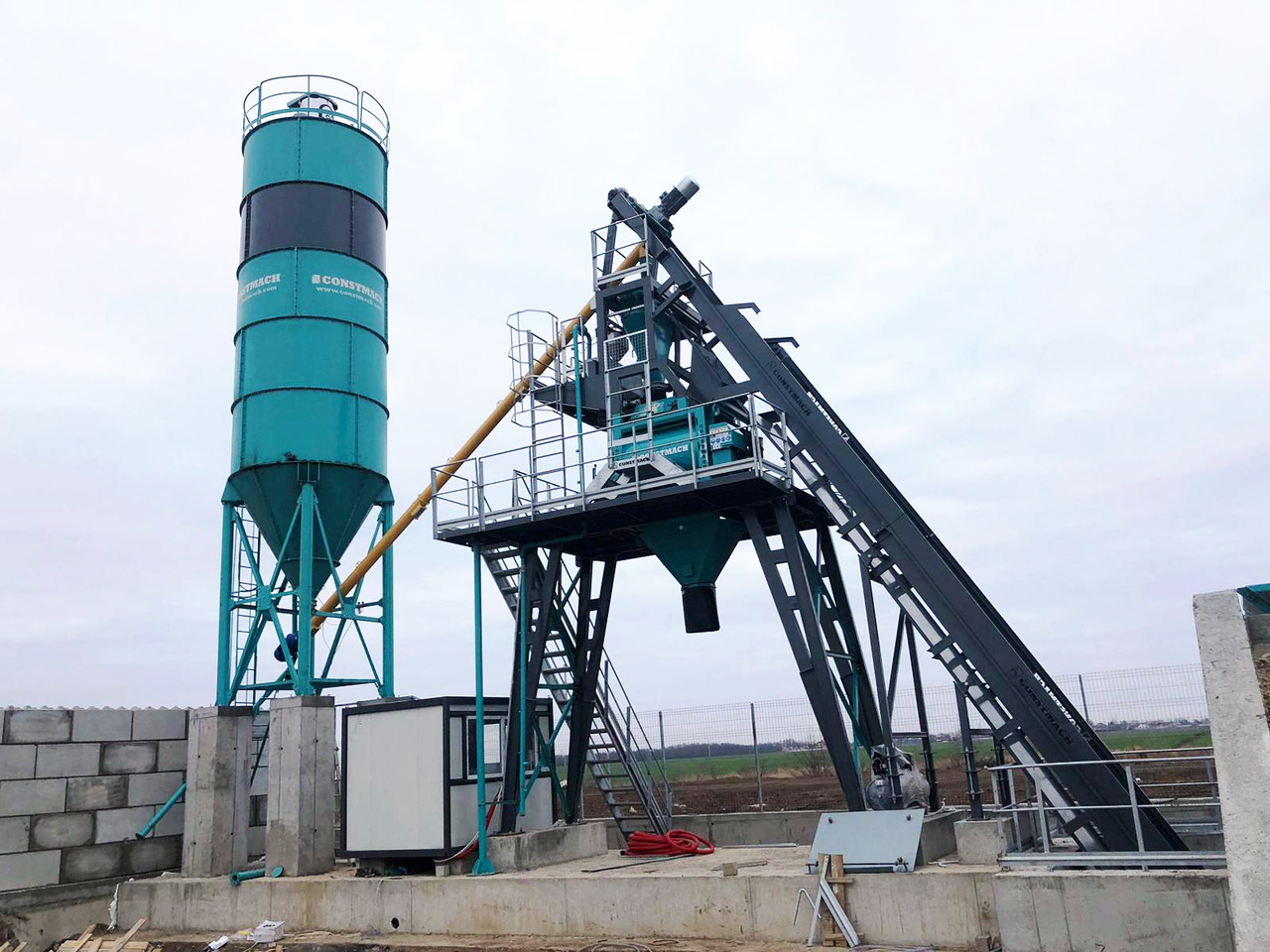 Constmach 60 m³/h Compact Concrete Batching Plant - Betoncentrale: afbeelding 3 Constmach 60 m³/h Compact Concrete Batching Plant - Betoncentrale: afbeelding 3