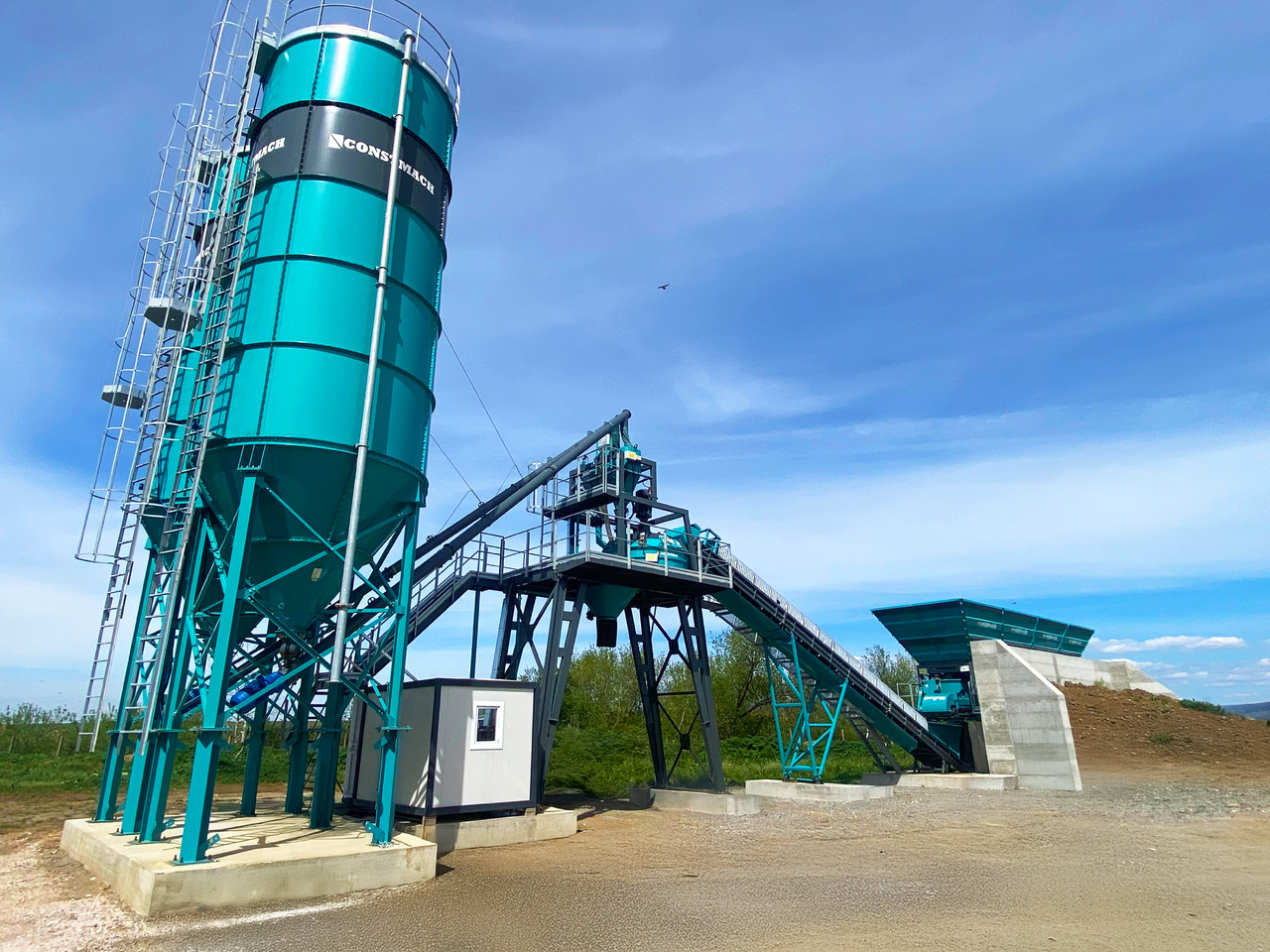 Constmach 60 m³/h Compact Concrete Batching Plant With Band - Betoncentrale: afbeelding 5 Constmach 60 m³/h Compact Concrete Batching Plant With Band - Betoncentrale: afbeelding 5