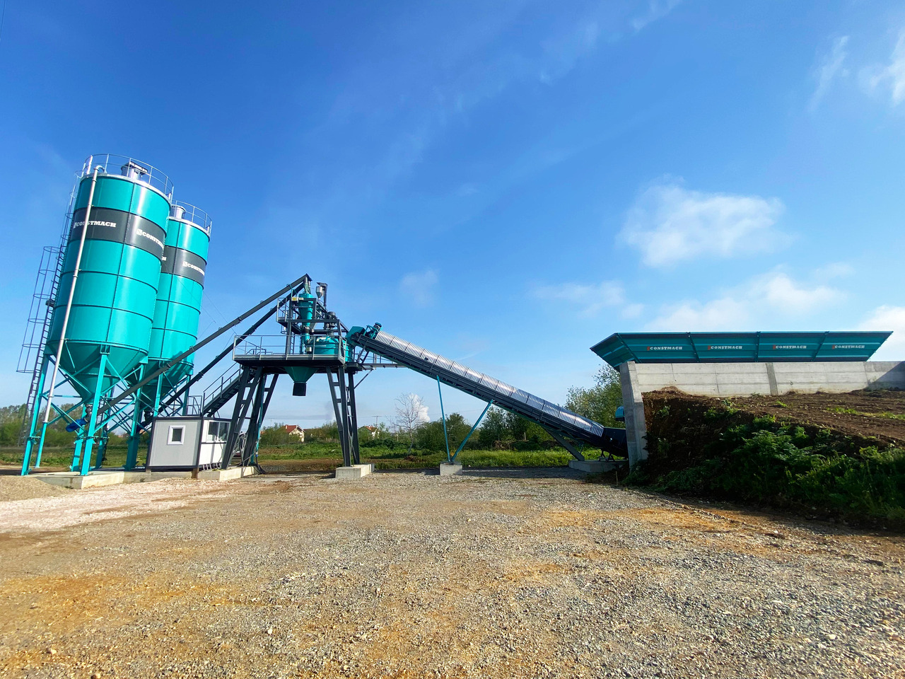 Constmach 60 m³/h Compact Concrete Batching Plant With Band - Betoncentrale: afbeelding 4 Constmach 60 m³/h Compact Concrete Batching Plant With Band - Betoncentrale: afbeelding 4