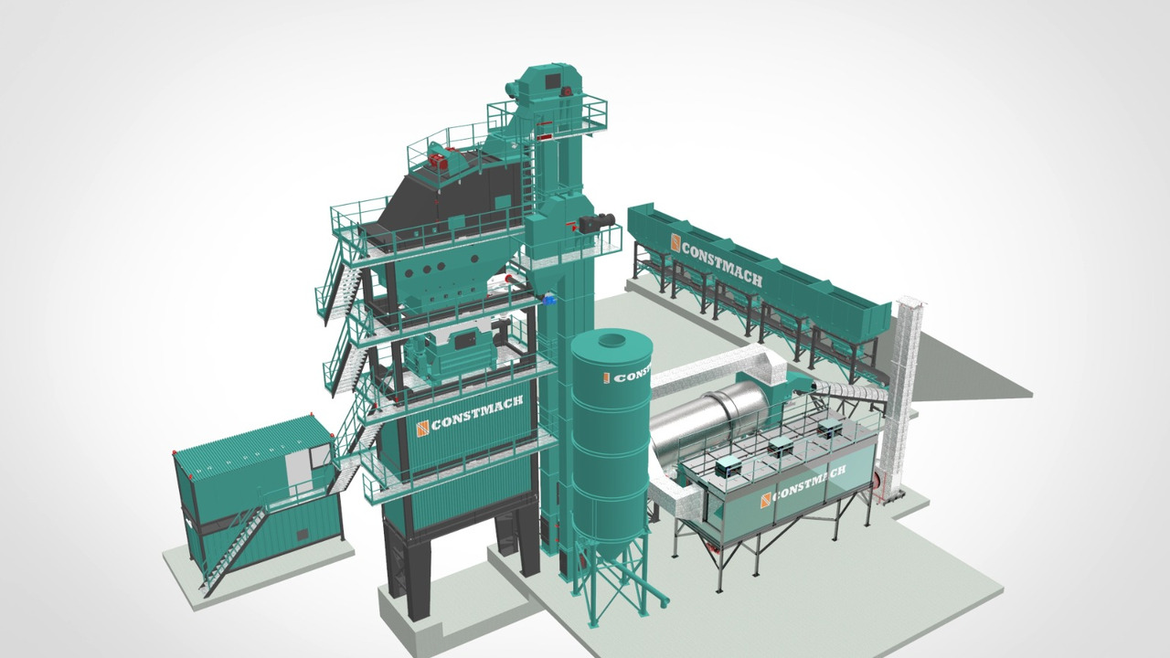 Constmach Centrales D'asphalte Fixes de Type Batch - Asfaltcentrale: afbeelding 3 Constmach Centrales D'asphalte Fixes de Type Batch - Asfaltcentrale: afbeelding 3