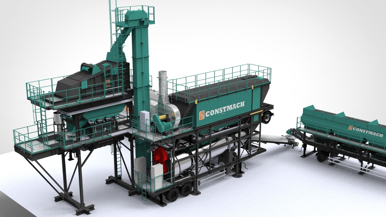 Constmach Centrales D'asphalte Mobiles de Type Batch - Asfaltcentrale: afbeelding 2 Constmach Centrales D'asphalte Mobiles de Type Batch - Asfaltcentrale: afbeelding 2