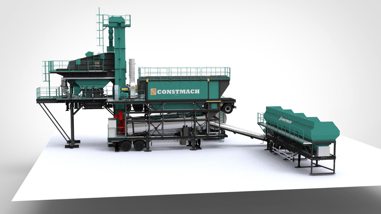 Constmach Centrales D'asphalte Mobiles de Type Batch - Asfaltcentrale: afbeelding 3 Constmach Centrales D'asphalte Mobiles de Type Batch - Asfaltcentrale: afbeelding 3