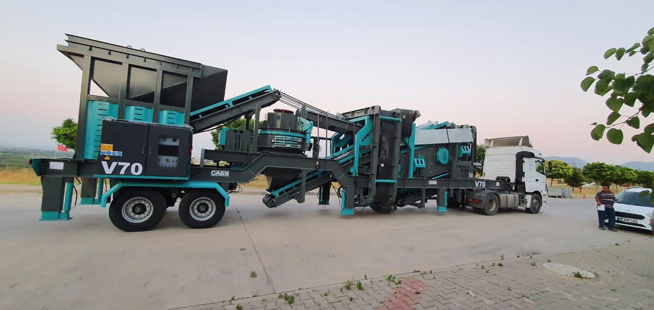 Constmach Concasseur À Impact À Axe Vertical Mobile D'une Capacité De 100 À 150 Tonnes - Mobiele breker: afbeelding 4 Constmach Concasseur À Impact À Axe Vertical Mobile D'une Capacité De 100 À 150 Tonnes - Mobiele breker: afbeelding 4