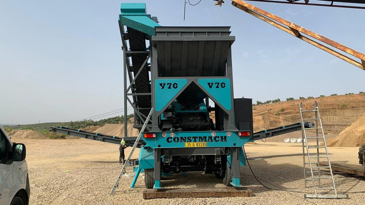 Constmach Concasseur Mobile À Arbre Vertical D'une Capacité De 200 T/H - Mobiele breker: afbeelding 4 Constmach Concasseur Mobile À Arbre Vertical D'une Capacité De 200 T/H - Mobiele breker: afbeelding 4