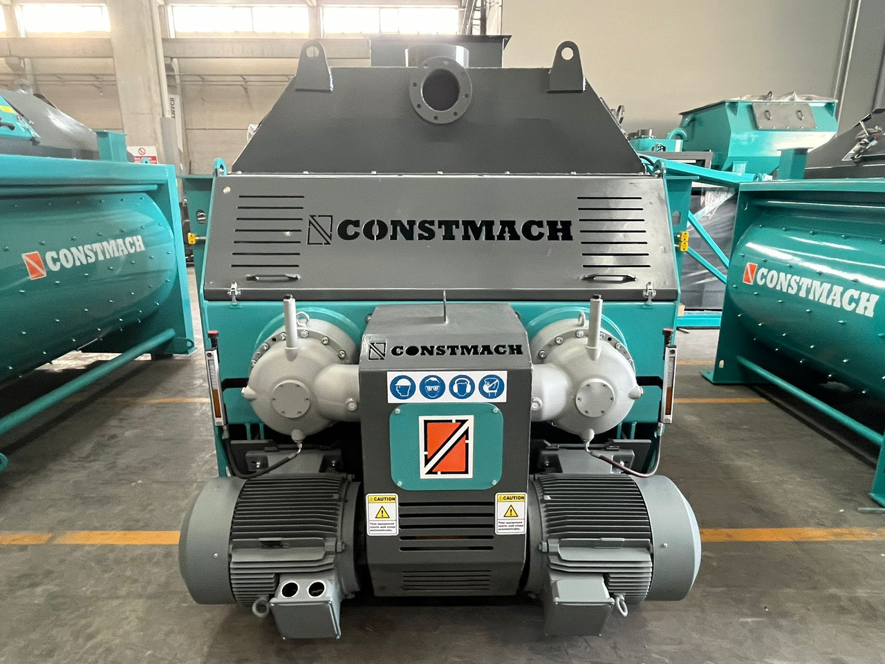 Constmach Doppelwellen-Betonmischer (Paddelmischer) - Betonmolen: afbeelding 3 Constmach Doppelwellen-Betonmischer (Paddelmischer) - Betonmolen: afbeelding 3