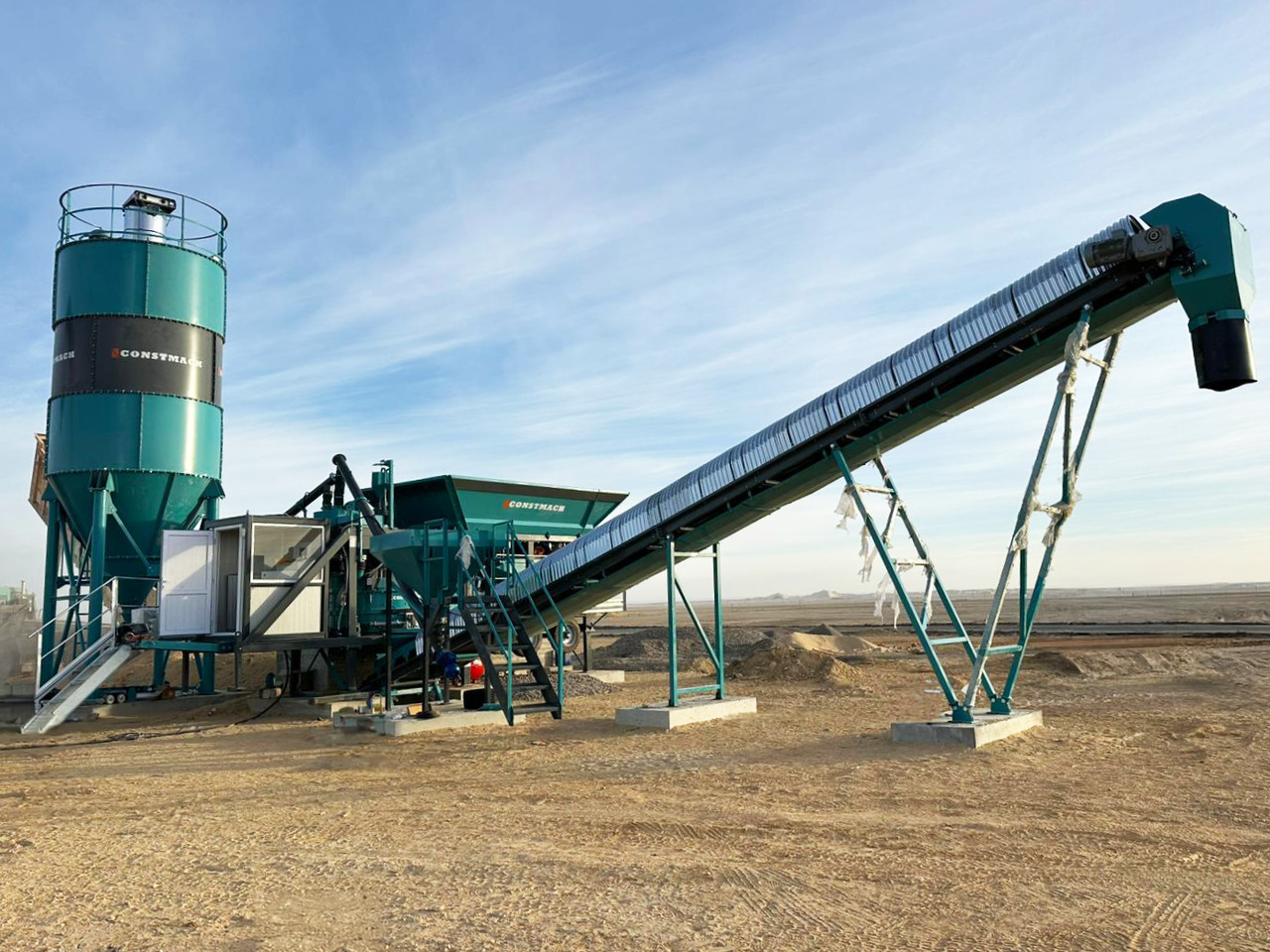 Constmach Mini Mobile Concrete Batching Plant 30 m³/h - Betoncentrale: afbeelding 2 Constmach Mini Mobile Concrete Batching Plant 30 m³/h - Betoncentrale: afbeelding 2
