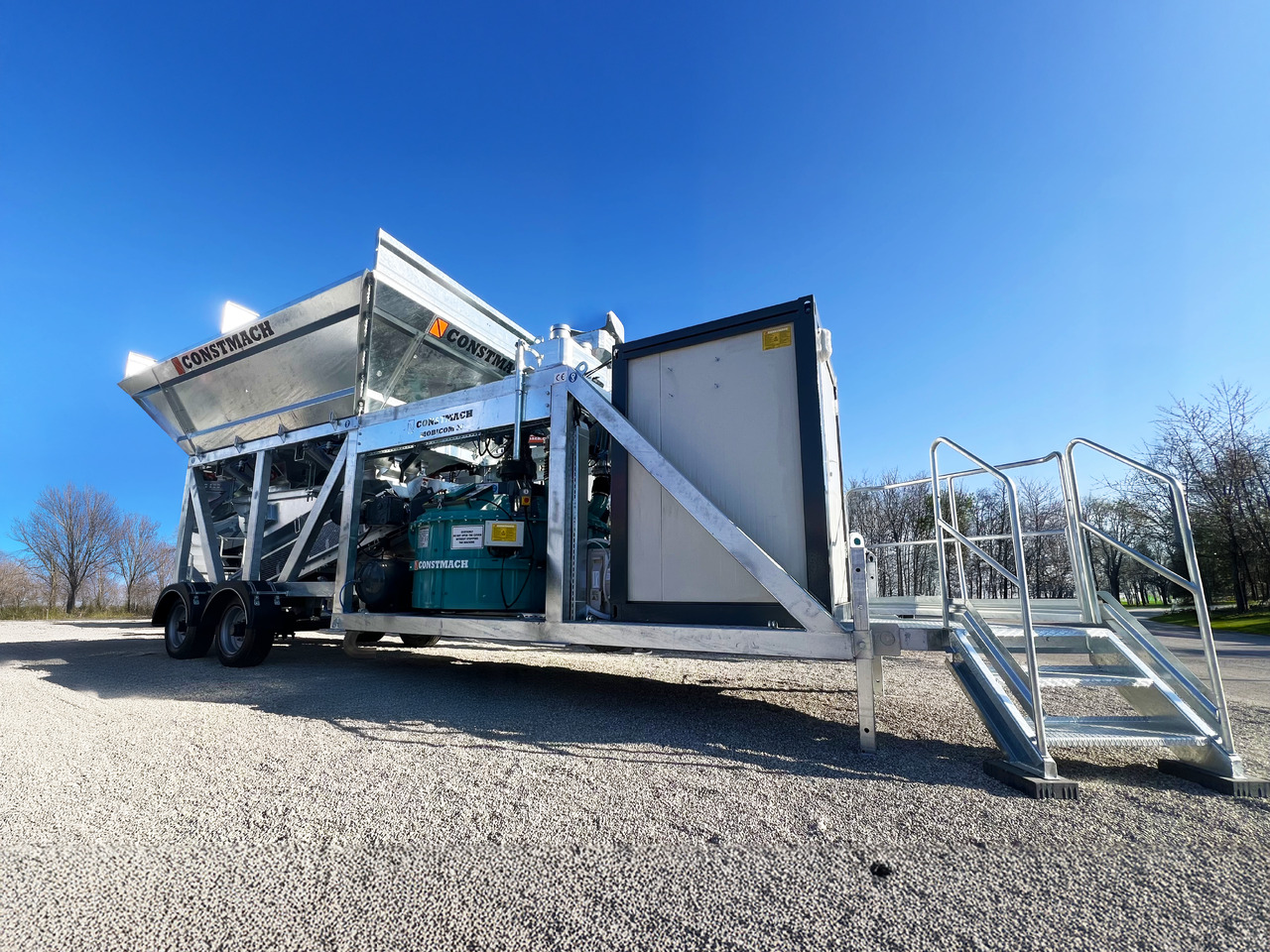 Constmach Mini Mobile Concrete Batching Plant 30 m³/h - Betoncentrale: afbeelding 4 Constmach Mini Mobile Concrete Batching Plant 30 m³/h - Betoncentrale: afbeelding 4