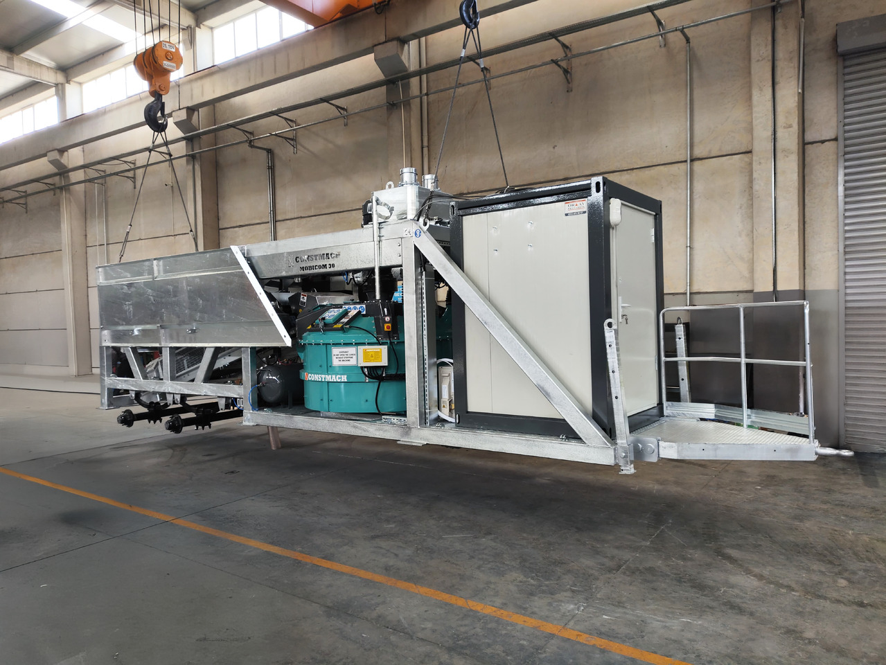 Nieuw Betoncentrale Constmach Mini Mobile Concrete Batching Plant 30 m³/h: afbeelding 9