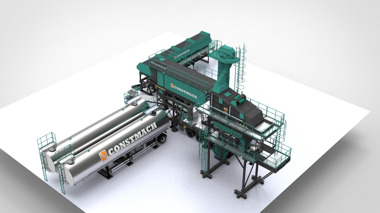 Constmach Mobile Asphaltanlagen vom Batch-Typ - Asfaltcentrale: afbeelding 5 Constmach Mobile Asphaltanlagen vom Batch-Typ - Asfaltcentrale: afbeelding 5