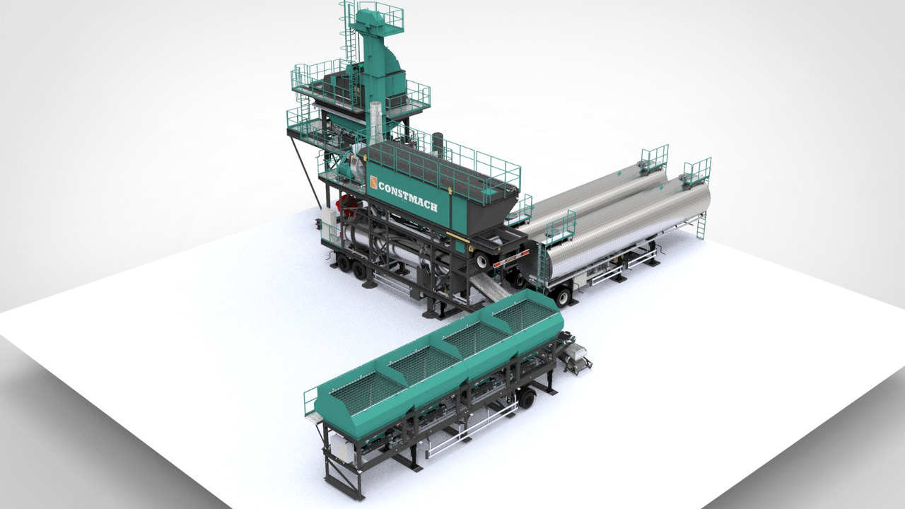 Constmach Mobile Asphaltanlagen vom Batch-Typ - Asfaltcentrale: afbeelding 1 Constmach Mobile Asphaltanlagen vom Batch-Typ - Asfaltcentrale: afbeelding 1