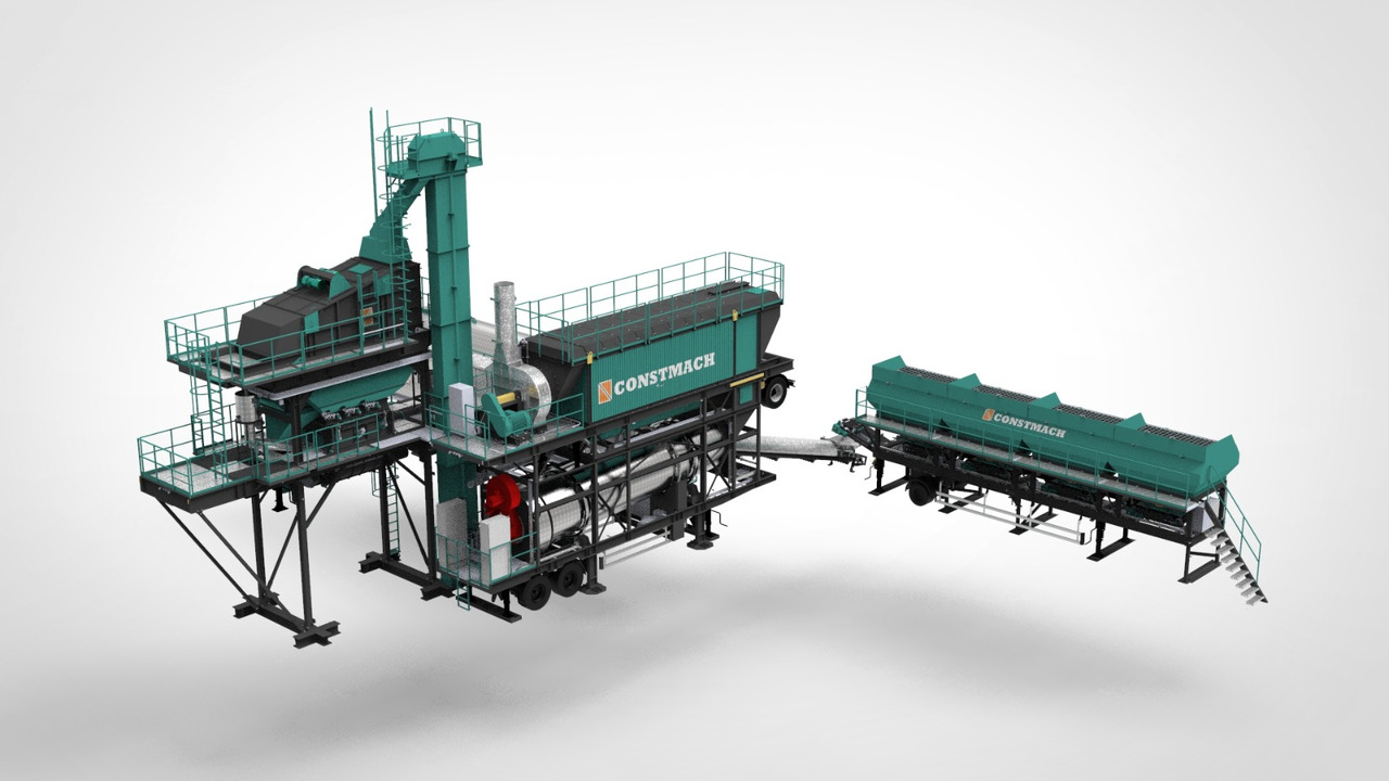 Constmach Mobile Asphaltanlagen vom Batch-Typ - Asfaltcentrale: afbeelding 4 Constmach Mobile Asphaltanlagen vom Batch-Typ - Asfaltcentrale: afbeelding 4