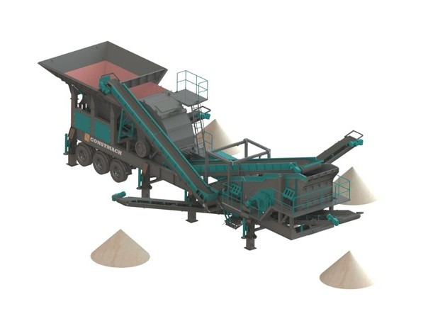 Constmach Mobile Kalkstein Brech- und Siebanlage mit einer Kapazität von 250-300 t/h - Mobiele breker: afbeelding 1 Constmach Mobile Kalkstein Brech- und Siebanlage mit einer Kapazität von 250-300 t/h - Mobiele breker: afbeelding 1