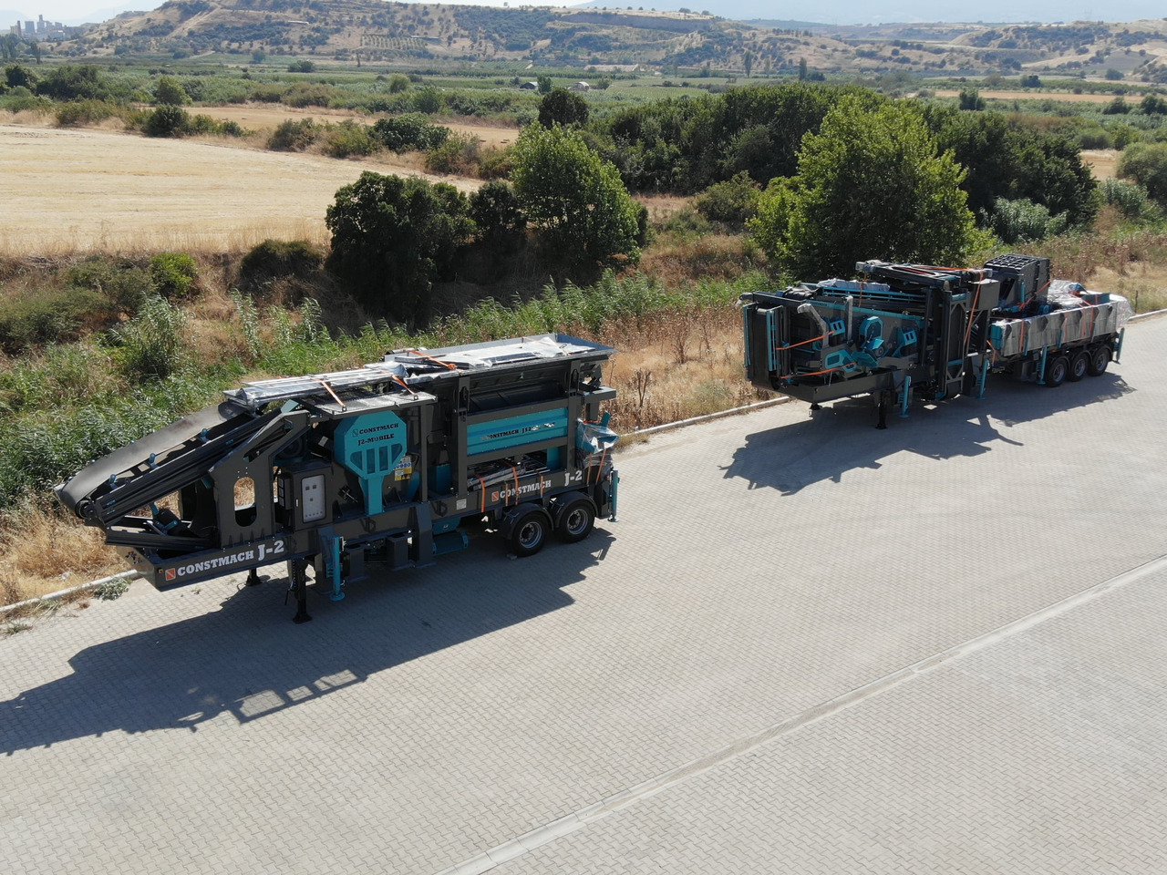 Constmach Mobile Prallbrech- und Siebanlage mit einer Kapazität von 150-200 Tonnen - Mobiele breker: afbeelding 2 Constmach Mobile Prallbrech- und Siebanlage mit einer Kapazität von 150-200 Tonnen - Mobiele breker: afbeelding 2