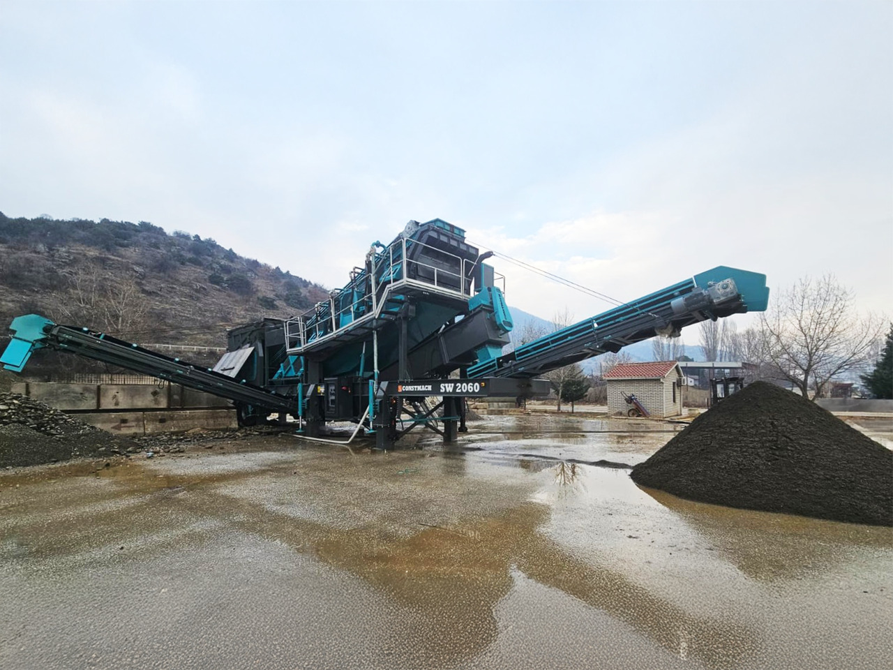 Constmach Mobile Sand And Gravel Washing And Screening Plant - Zeefinstallatie: afbeelding 4 Constmach Mobile Sand And Gravel Washing And Screening Plant - Zeefinstallatie: afbeelding 4