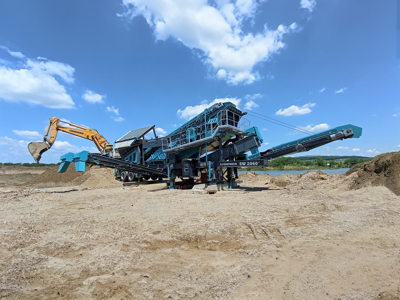 Constmach Mobile Sand And Gravel Washing And Screening Plant - Zeefinstallatie: afbeelding 2 Constmach Mobile Sand And Gravel Washing And Screening Plant - Zeefinstallatie: afbeelding 2