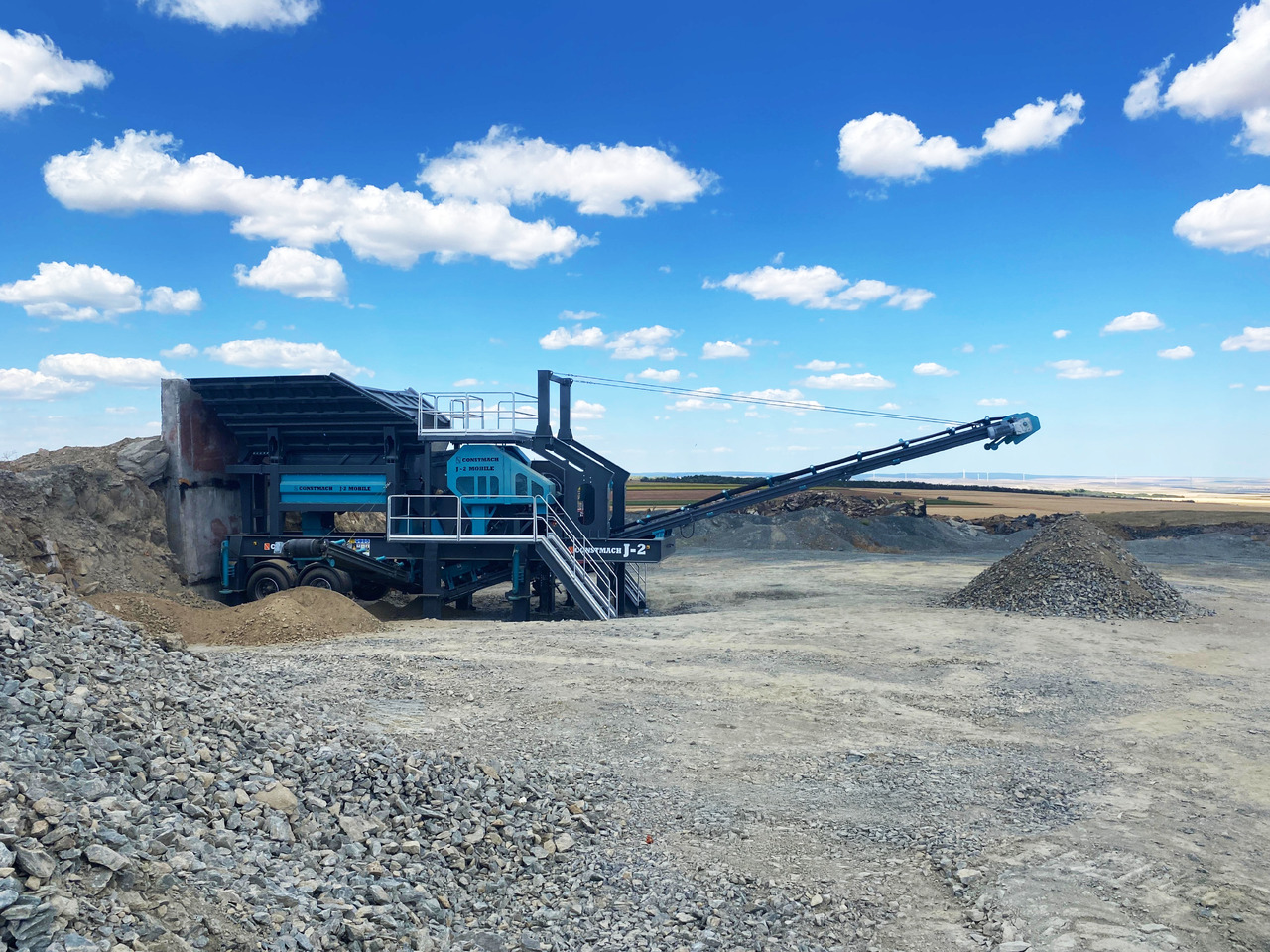 Constmach Mobiler Backenbrecher (mobiler Brecher) mit einer Kapazität von 120-150 Tonnen - Mobiele breker: afbeelding 3 Constmach Mobiler Backenbrecher (mobiler Brecher) mit einer Kapazität von 120-150 Tonnen - Mobiele breker: afbeelding 3