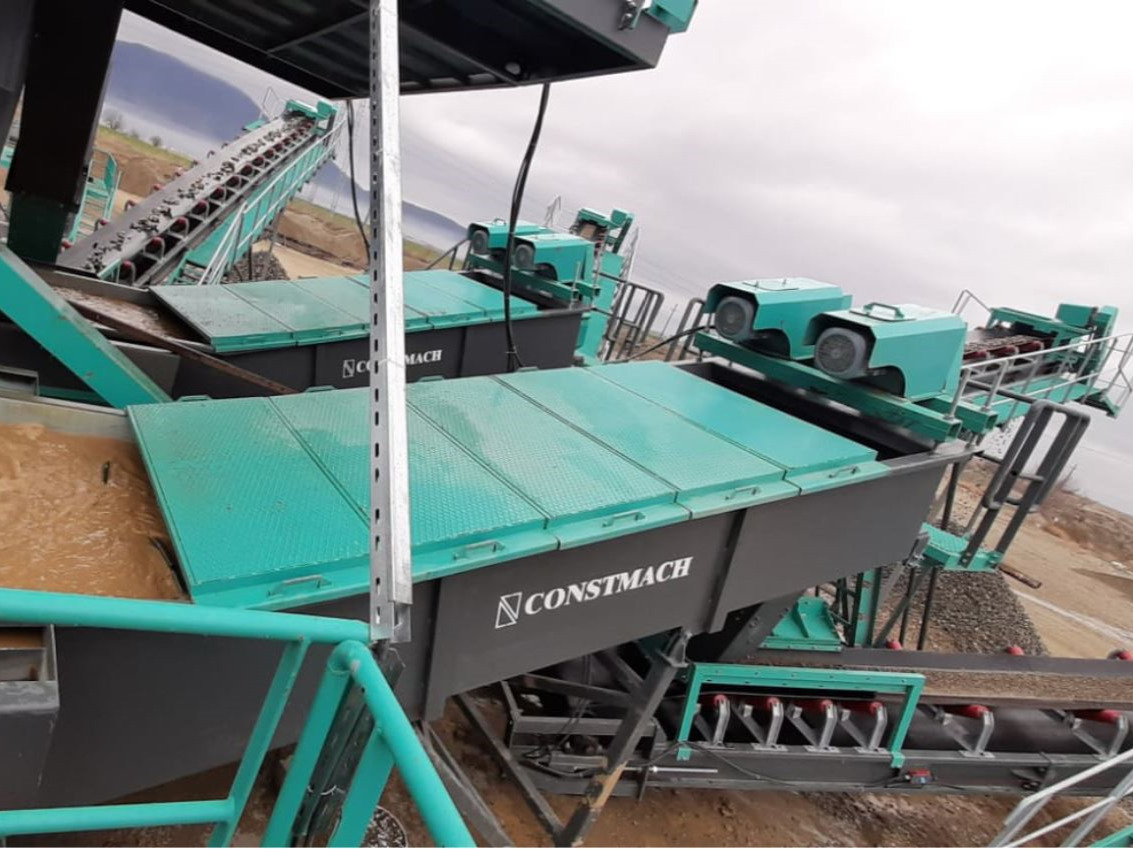 Constmach Schneckensand Waschmaschine / Spiralsand Waschmaschine - Zeefinstallatie: afbeelding 1 Constmach Schneckensand Waschmaschine / Spiralsand Waschmaschine - Zeefinstallatie: afbeelding 1
