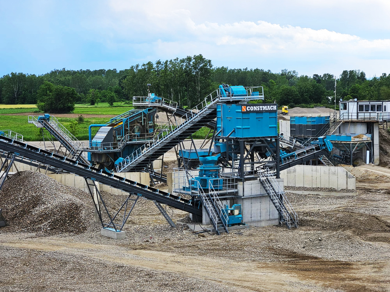 Constmach Stationary Washing And Screening Plant (Sand, Gravel, Gravel Washing And Screening) - Zeefinstallatie: afbeelding 3 Constmach Stationary Washing And Screening Plant (Sand, Gravel, Gravel Washing And Screening) - Zeefinstallatie: afbeelding 3