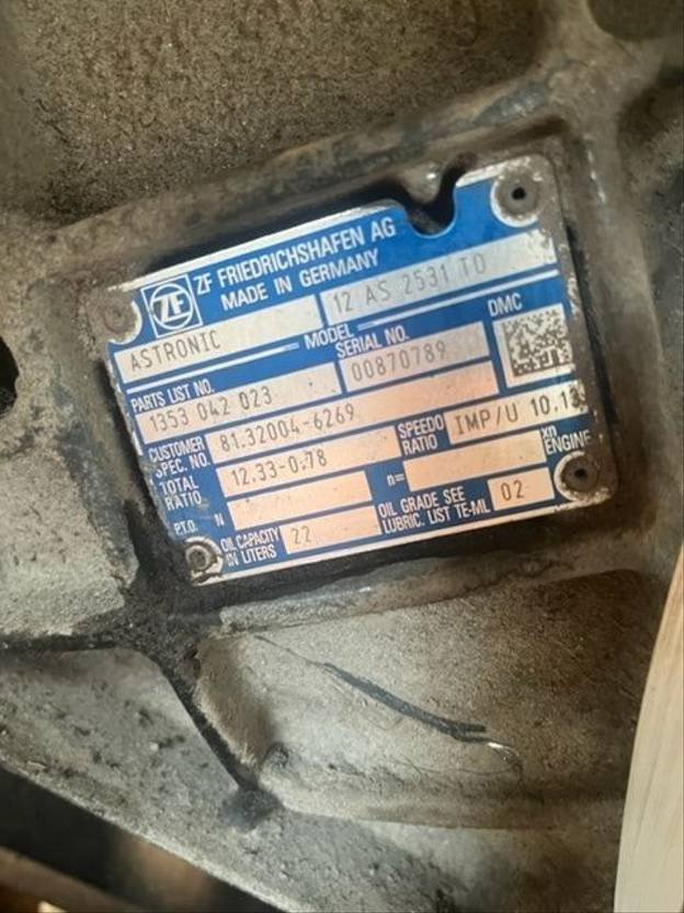 ZF 12AS2531 TD MAN TGA - Versnellingsbak voor Vrachtwagen: afbeelding 5 ZF 12AS2531 TD MAN TGA - Versnellingsbak voor Vrachtwagen: afbeelding 5