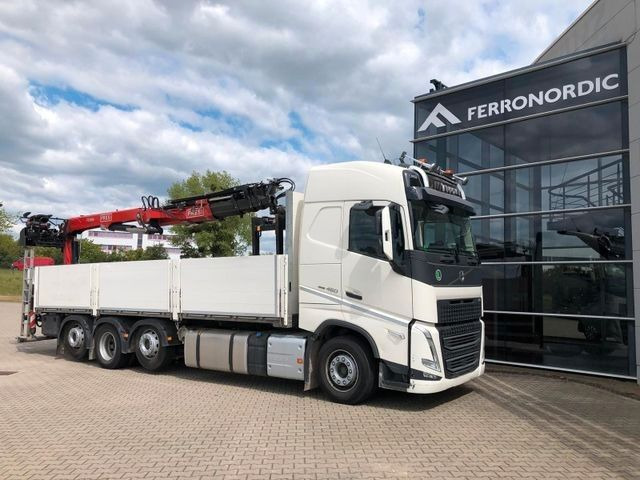 Volvo FH460 8x2 TRIDEM VLA&NLA gelenkt*FASSI F215AS.24 - Vrachtwagen met open laadbak, Kraanwagen: afbeelding 2 Volvo FH460 8x2 TRIDEM VLA&NLA gelenkt*FASSI F215AS.24 - Vrachtwagen met open laadbak, Kraanwagen: afbeelding 2