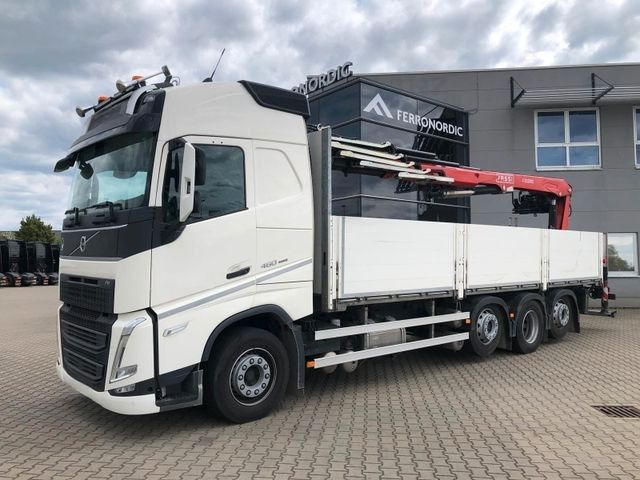 Volvo FH460 8x2 TRIDEM VLA&NLA gelenkt*FASSI F215AS.24 - Vrachtwagen met open laadbak, Kraanwagen: afbeelding 4 Volvo FH460 8x2 TRIDEM VLA&NLA gelenkt*FASSI F215AS.24 - Vrachtwagen met open laadbak, Kraanwagen: afbeelding 4