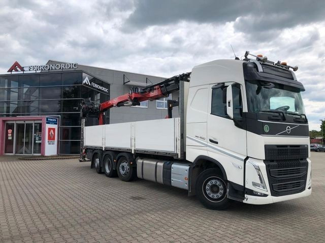 Volvo FH460 8x2 TRIDEM VLA&NLA gelenkt*FASSI F215AS.24 - Vrachtwagen met open laadbak, Kraanwagen: afbeelding 5 Volvo FH460 8x2 TRIDEM VLA&NLA gelenkt*FASSI F215AS.24 - Vrachtwagen met open laadbak, Kraanwagen: afbeelding 5