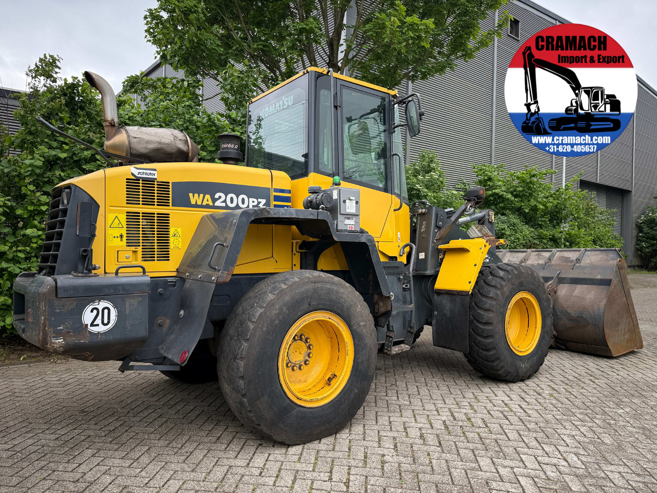 KOMATSU WA200PZ-6 - Wiellader: afbeelding 1 KOMATSU WA200PZ-6 - Wiellader: afbeelding 1