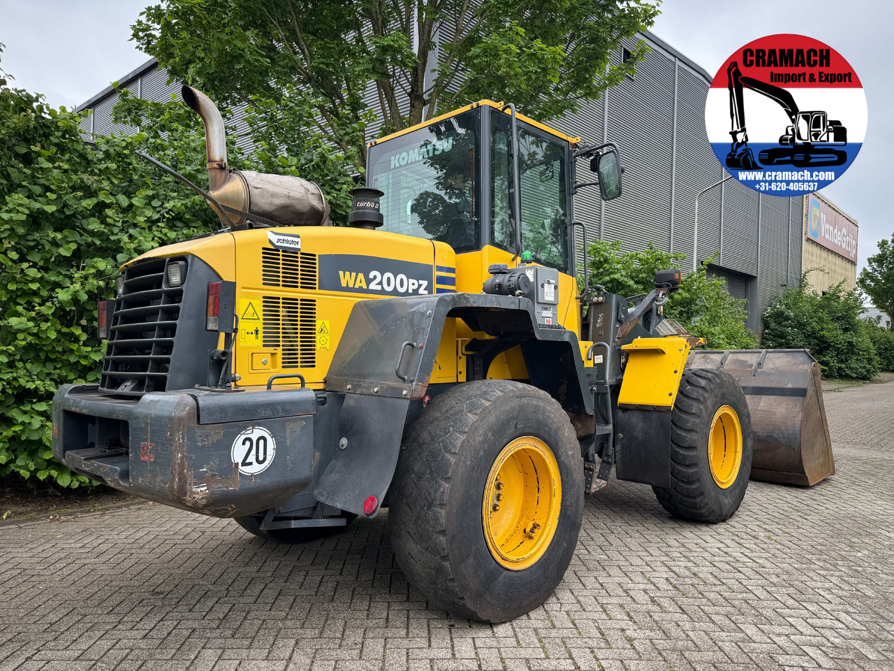 KOMATSU WA200PZ-6 - Wiellader: afbeelding 4 KOMATSU WA200PZ-6 - Wiellader: afbeelding 4
