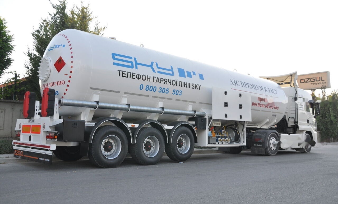 Özgül GAS TANKER SEMI TRAILER - Tankoplegger: afbeelding 3 Özgül GAS TANKER SEMI TRAILER - Tankoplegger: afbeelding 3