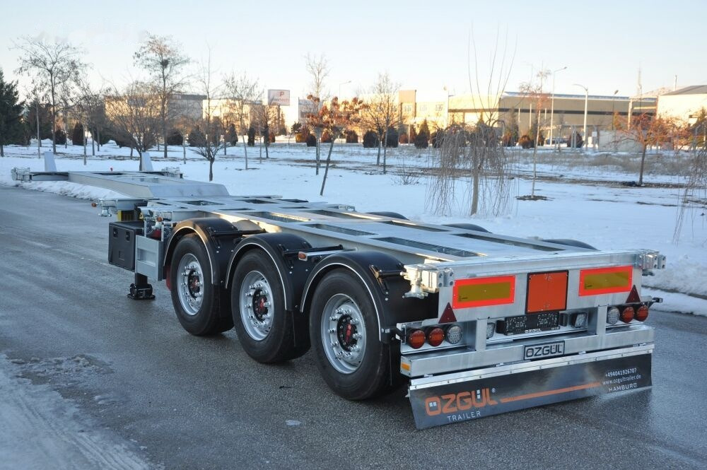 Nieuw Containertransporter/ Wissellaadbak oplegger voor het vervoer van containers Özgül TELESCOBIC HIGH CUBE CONTAINER CHASSIS: afbeelding 10