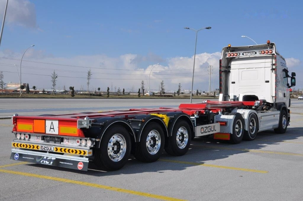 Nieuw Containertransporter/ Wissellaadbak oplegger voor het vervoer van containers Özgül TELESCOBIC HIGH CUBE CONTAINER CHASSIS: afbeelding 24