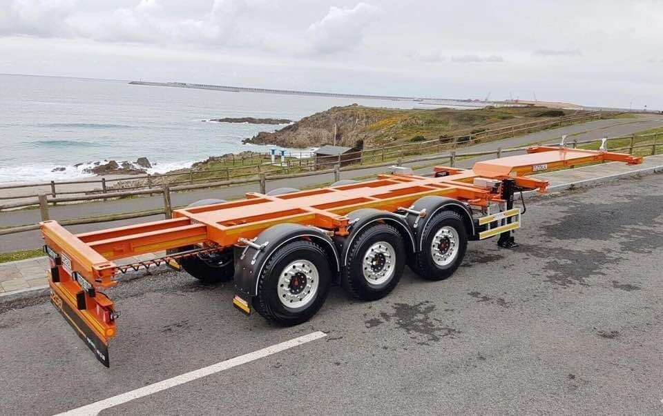 Nieuw Containertransporter/ Wissellaadbak oplegger voor het vervoer van containers Özgül TELESCOBIC HIGH CUBE CONTAINER CHASSIS: afbeelding 5