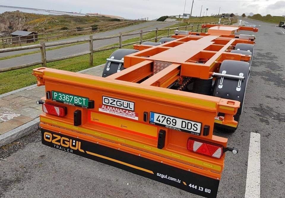 Nieuw Containertransporter/ Wissellaadbak oplegger voor het vervoer van containers Özgül TELESCOBIC HIGH CUBE CONTAINER CHASSIS: afbeelding 7