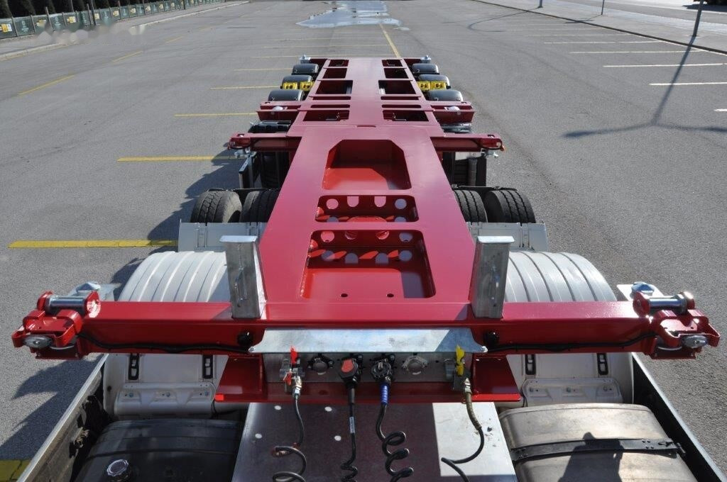 Nieuw Containertransporter/ Wissellaadbak oplegger voor het vervoer van containers Özgül TELESCOBIC HIGH CUBE CONTAINER CHASSIS: afbeelding 9