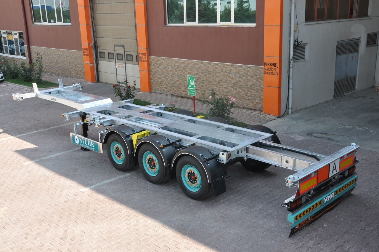Nieuw Containertransporter/ Wissellaadbak oplegger voor het vervoer van containers Özgül TELESCOBIC HIGH CUBE CONTAINER CHASSIS: afbeelding 29