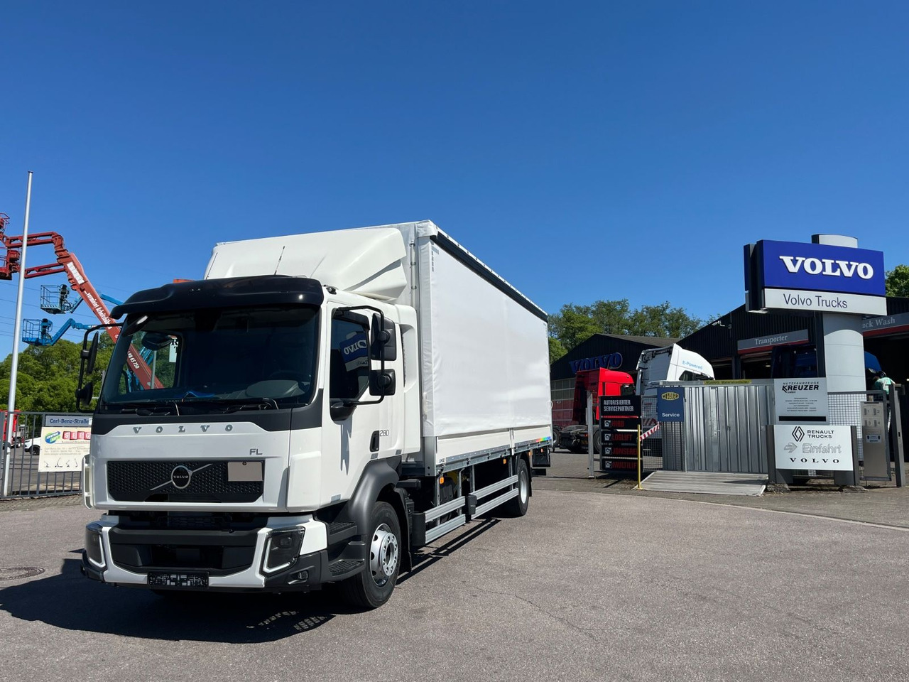 Volvo FL 16.280 Junge Schiebeplane - Schuifzeilen vrachtwagen: afbeelding 1 Volvo FL 16.280 Junge Schiebeplane - Schuifzeilen vrachtwagen: afbeelding 1