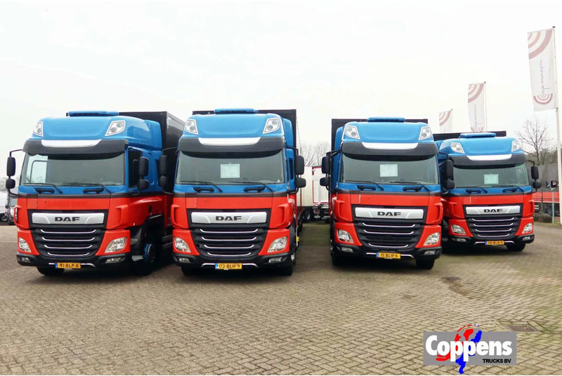 DAF CF 410 Bakwagen + trailer 2x Dhollandia 2000 KG klep - Bakwagen: afbeelding 1 DAF CF 410 Bakwagen + trailer 2x Dhollandia 2000 KG klep - Bakwagen: afbeelding 1