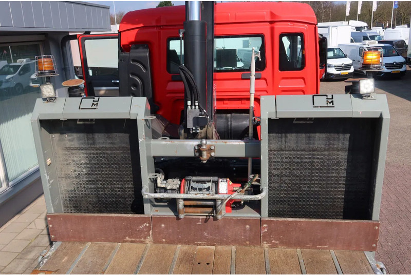 Vrachtwagen met open laadbak, Kraanwagen MAN TGS 35.360 8x2 Euro 6 Oprijwagen + Hiab 228 E 3 kraan.: afbeelding 18