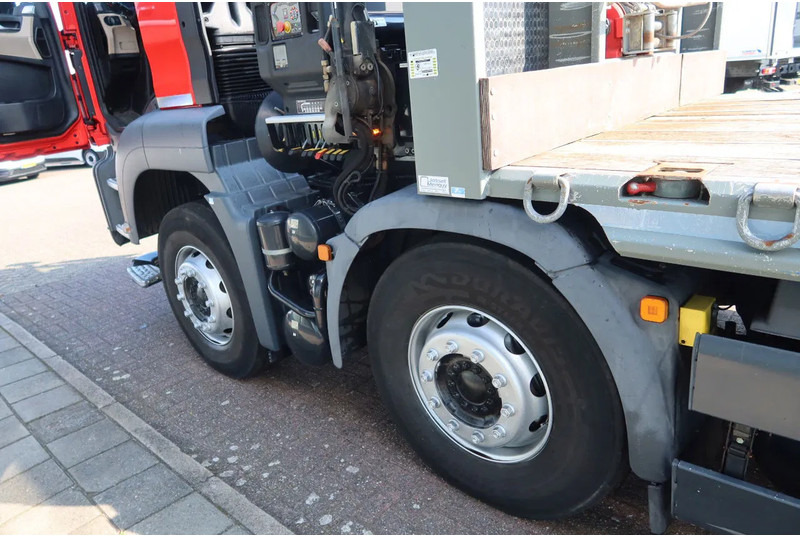 Vrachtwagen met open laadbak, Kraanwagen MAN TGS 35.360 8x2 Euro 6 Oprijwagen + Hiab 228 E 3 kraan.: afbeelding 20