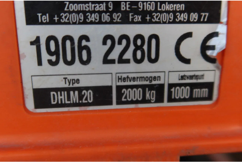 Bakwagen Mercedes-Benz Antos 2127 L Bak+Klep Dhollandia 2.000 kg, Geisoleerd dak: afbeelding 18
