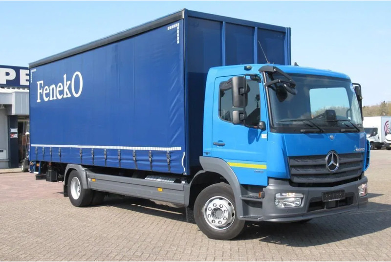 Mercedes-Benz Atego 1318L Euro 6 - Schuifzeilen vrachtwagen: afbeelding 2 Mercedes-Benz Atego 1318L Euro 6 - Schuifzeilen vrachtwagen: afbeelding 2