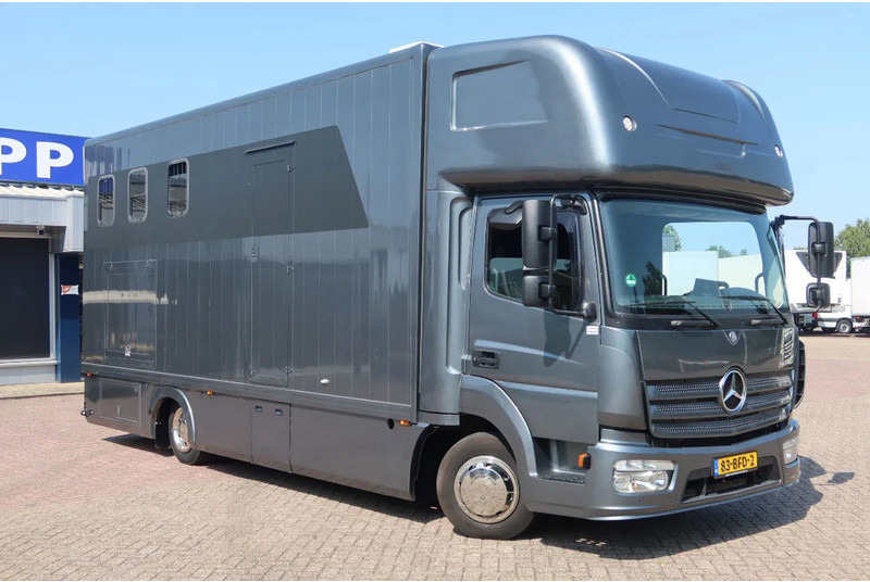 Mercedes-Benz Atego 816 L 3 Paarden/4 Ponies Nieuwe APK + nieuwe accu. - Paardenvrachtwagen: afbeelding 2 Mercedes-Benz Atego 816 L 3 Paarden/4 Ponies Nieuwe APK + nieuwe accu. - Paardenvrachtwagen: afbeelding 2