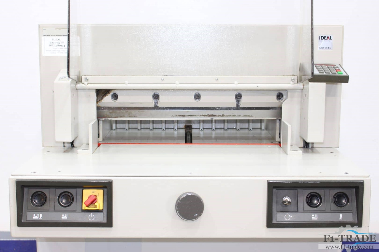 Ideal 521-95-EC - Papiersnijmachine: afbeelding 4 Ideal 521-95-EC - Papiersnijmachine: afbeelding 4