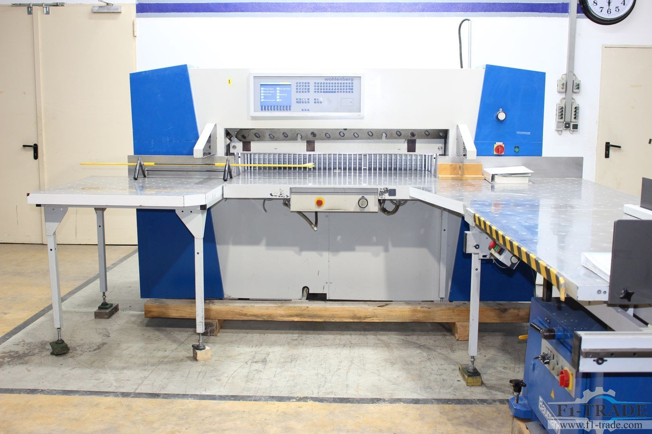 Wohlenberg 137 CUT-Tec - Papiersnijmachine: afbeelding 2 Wohlenberg 137 CUT-Tec - Papiersnijmachine: afbeelding 2