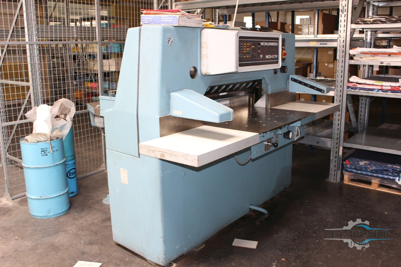 Wohlenberg 92 MCS-TV - Papiersnijmachine: afbeelding 3 Wohlenberg 92 MCS-TV - Papiersnijmachine: afbeelding 3