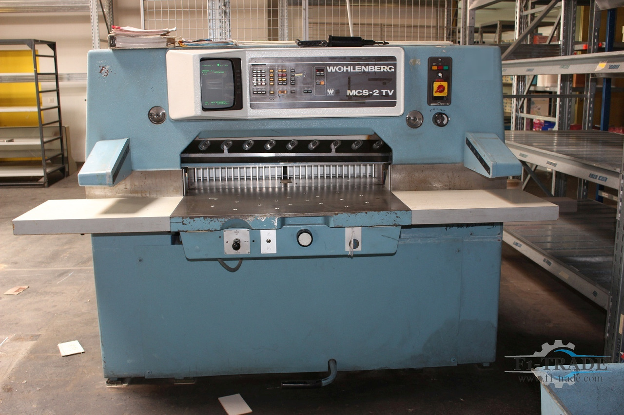 Wohlenberg 92 MCS-TV - Papiersnijmachine: afbeelding 1 Wohlenberg 92 MCS-TV - Papiersnijmachine: afbeelding 1