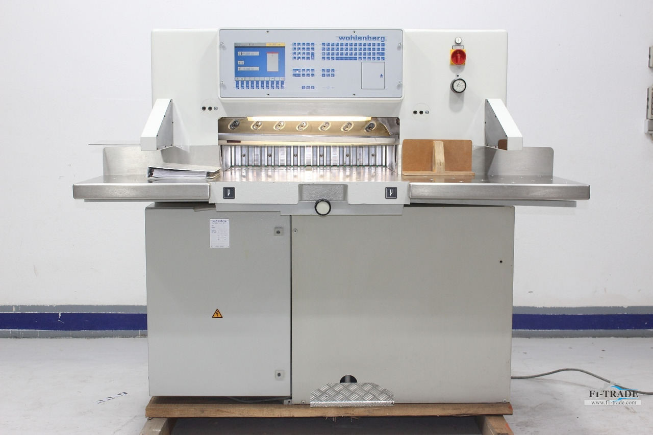 Wohlenberg CUT-Tec 76 - Papiersnijmachine: afbeelding 1 Wohlenberg CUT-Tec 76 - Papiersnijmachine: afbeelding 1