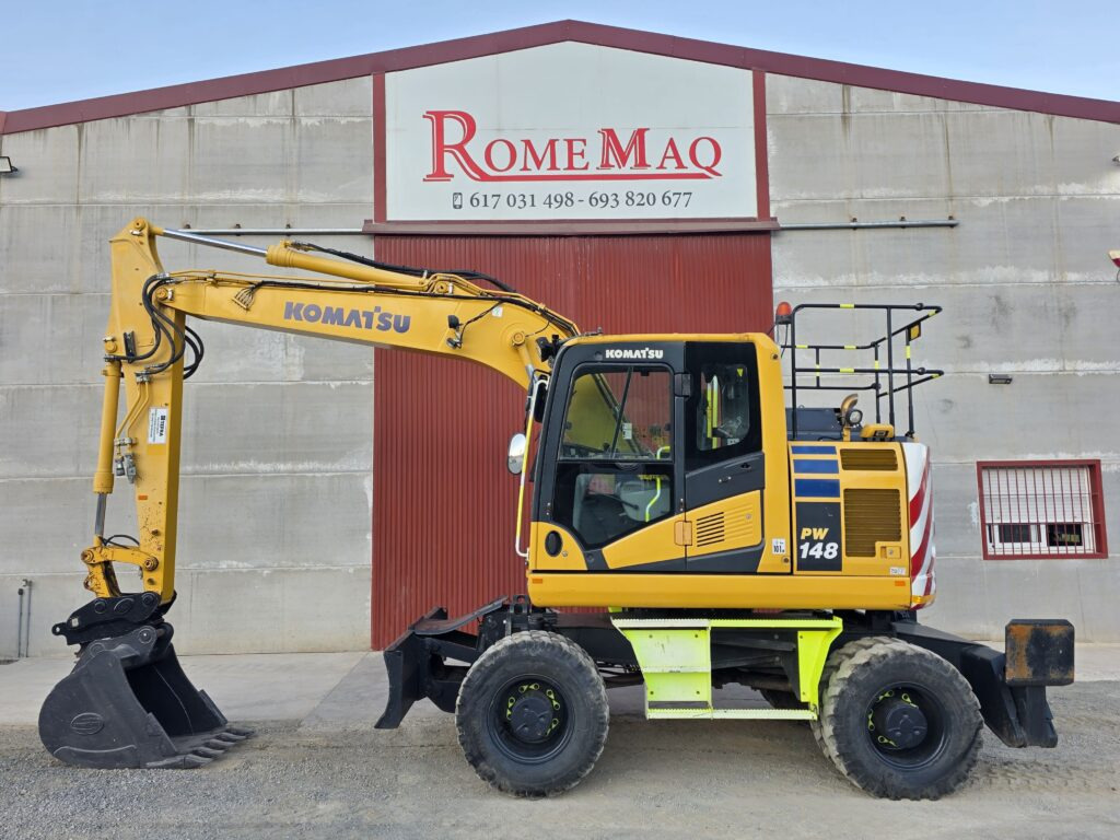 KOMATSU PW148-11 - Mobiele graafmachine: afbeelding 1 KOMATSU PW148-11 - Mobiele graafmachine: afbeelding 1