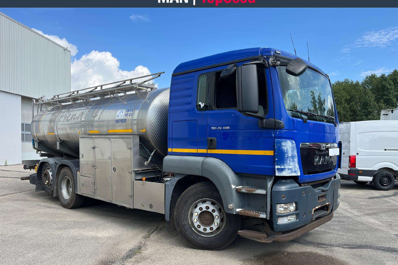 MAN TGS 26.400 6X2-2 Plandex (8833) - Tankwagen: afbeelding 2 MAN TGS 26.400 6X2-2 Plandex (8833) - Tankwagen: afbeelding 2