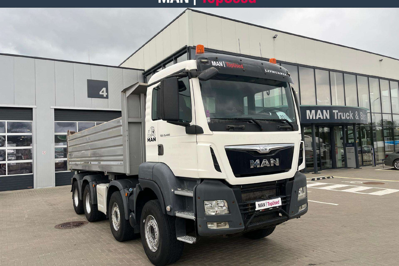 MAN TGS 35.480 8X4 BB Meiller Kipper (8619) - Kipper vrachtwagen: afbeelding 2 MAN TGS 35.480 8X4 BB Meiller Kipper (8619) - Kipper vrachtwagen: afbeelding 2